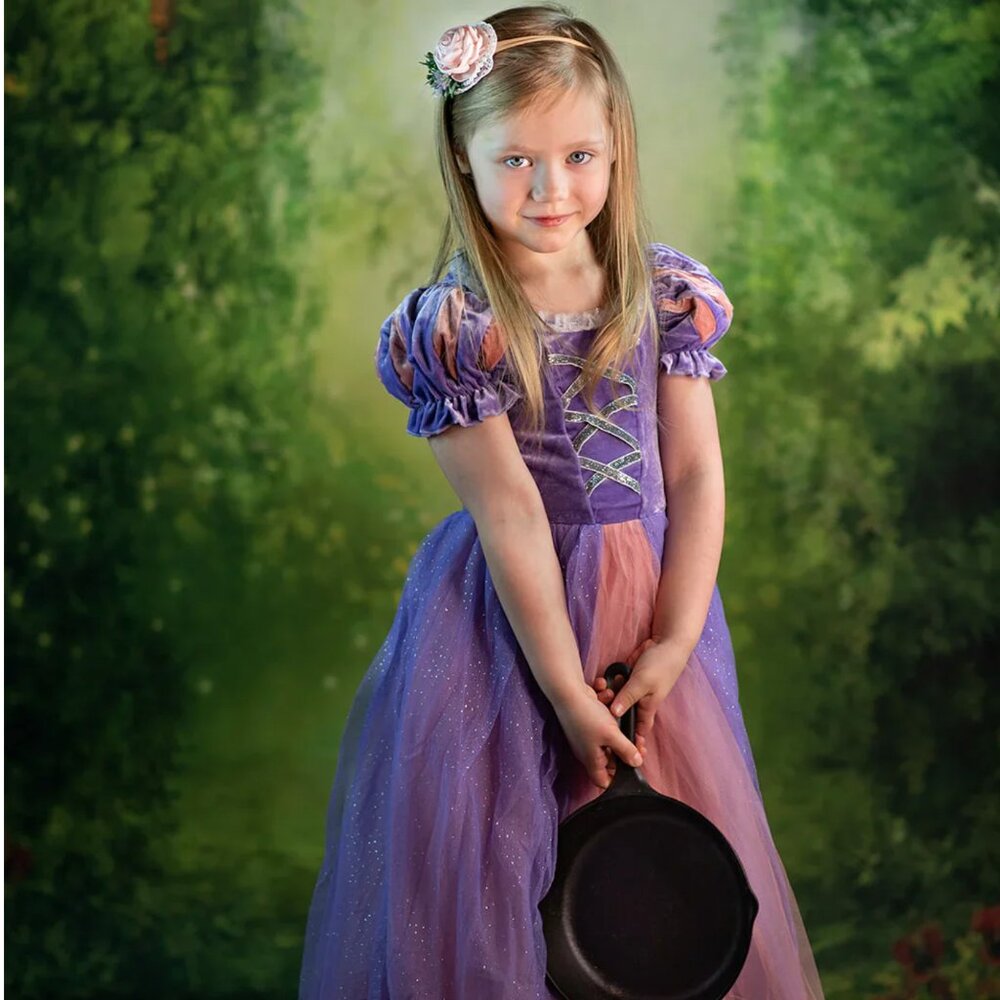 Joy - The Tower Princess Purple Costume Couture Dress
